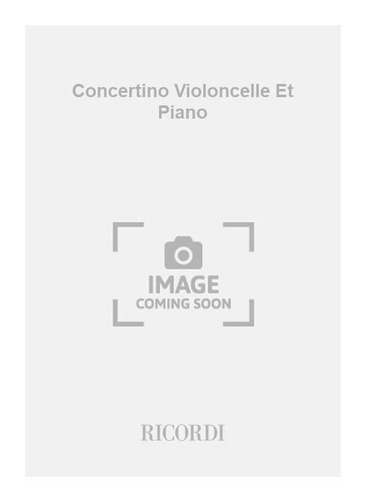 Concertino Violoncelle Et Piano